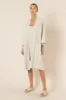 NUDE LINEN LOUNGE ROBE sold by Nude Lucy