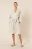 NUDE LINEN LOUNGE ROBE sold by Nude Lucy