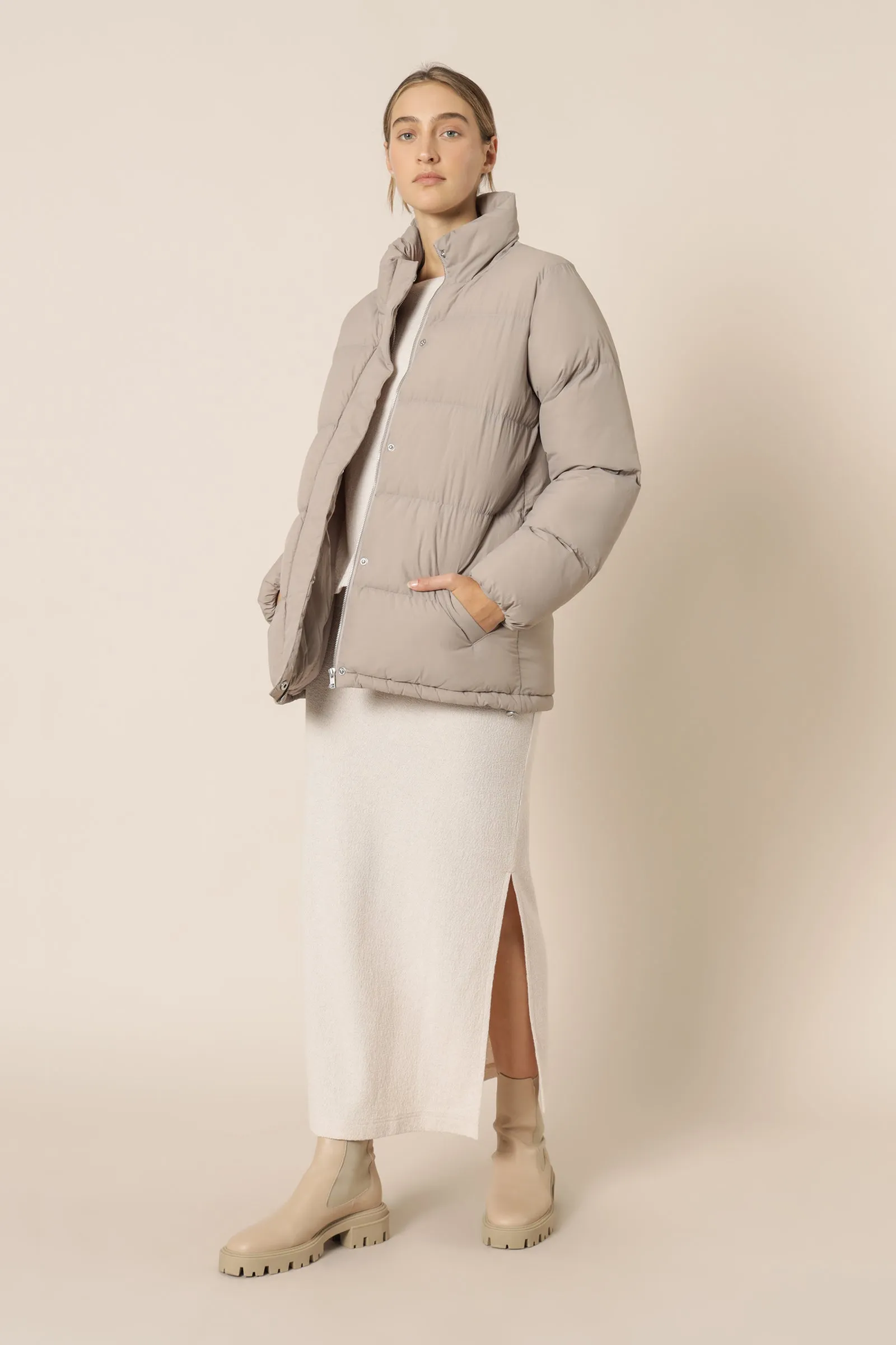 TOPHER LONGLINE PUFFER sold by Nude Lucy