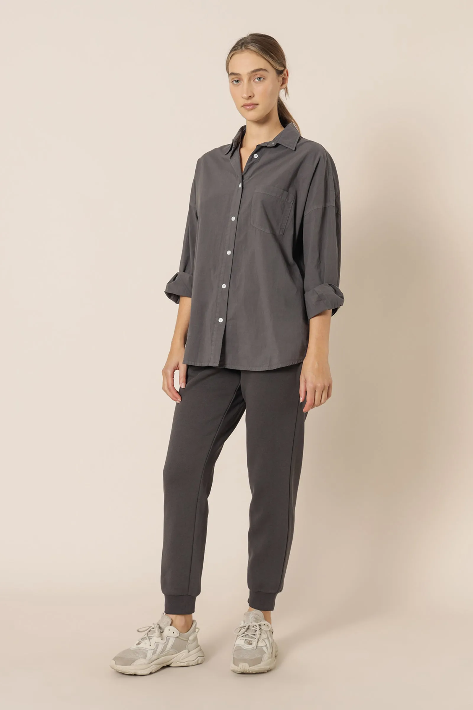 NAYA WASHED COTTON SHIRT sold by Nude Lucy