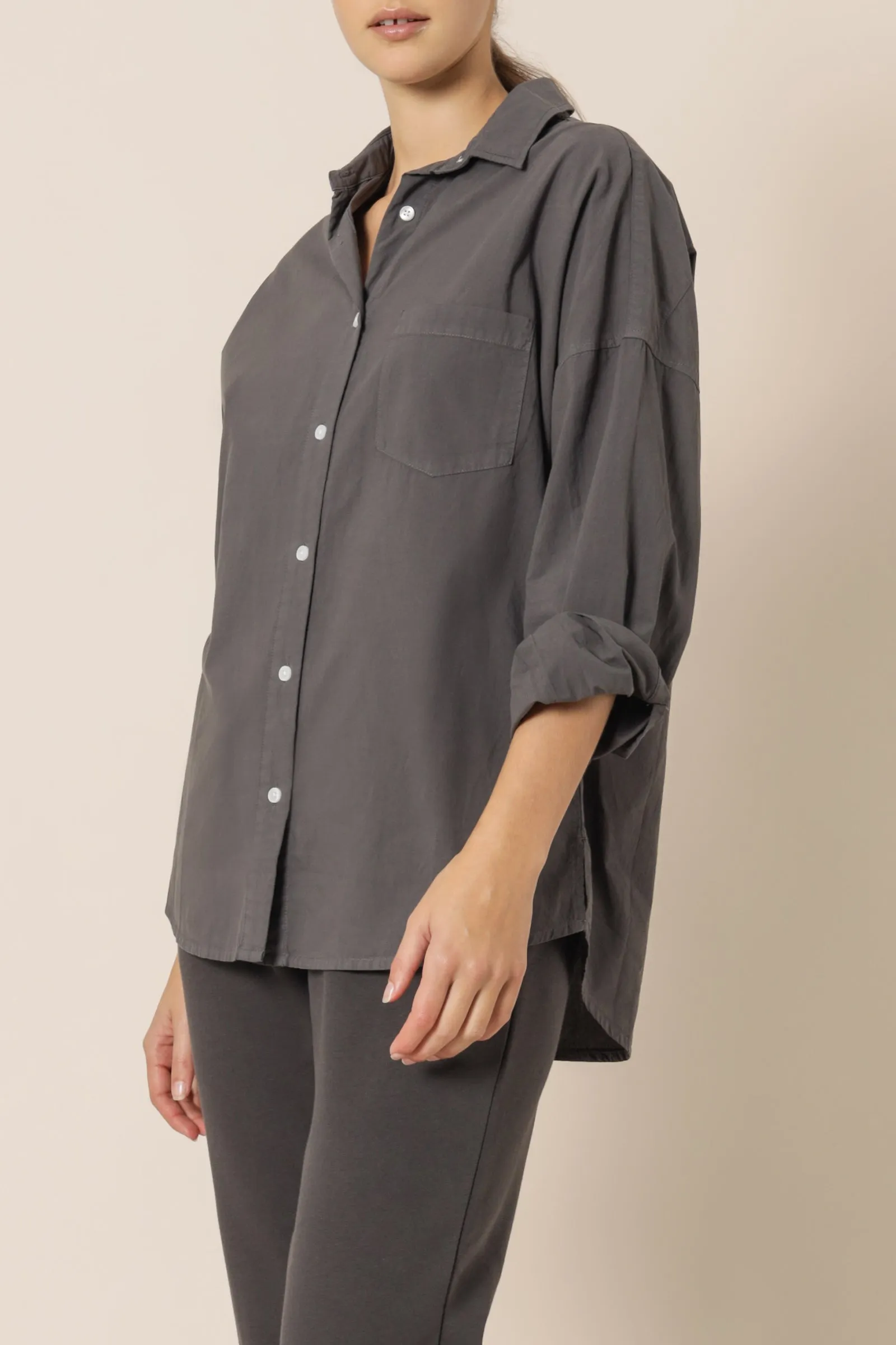 NAYA WASHED COTTON SHIRT sold by Nude Lucy product image thumbnail 3