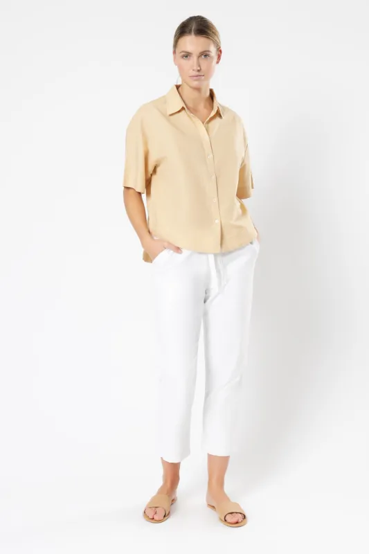 CLEMENT LINEN SHIRT sold by Nude Lucy