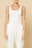 MAYA ORGANIC RIB TANK sold by Nude Lucy