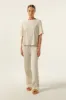 NUDE LOUNGE RIBBED TEE sold by Nude Lucy
