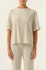 NUDE LOUNGE RIBBED TEE sold by Nude Lucy