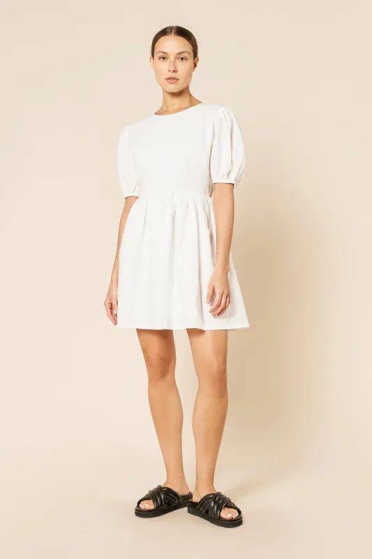 NIMA LINEN MINI DRESS sold by Nude Lucy