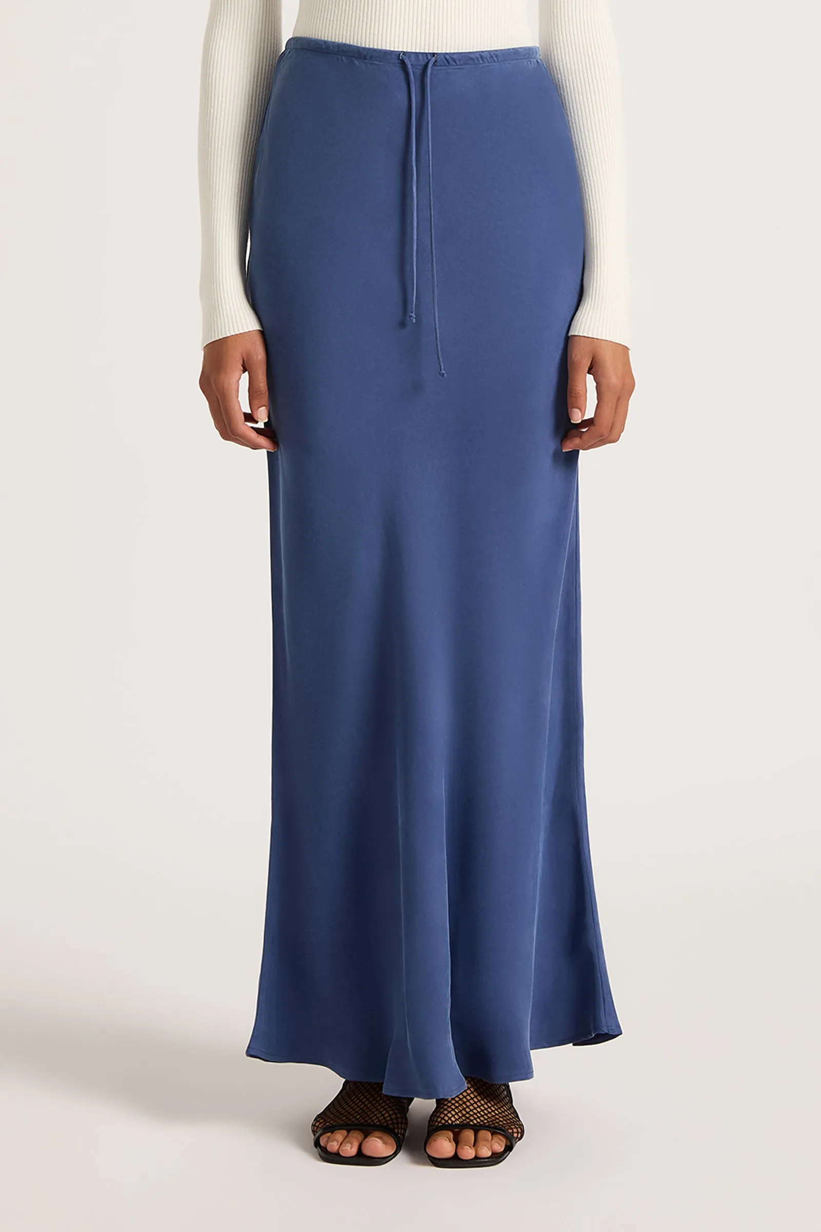 HAYZ CUPRO MAXI SKIRT sold by Nude Lucy product image thumbnail 3