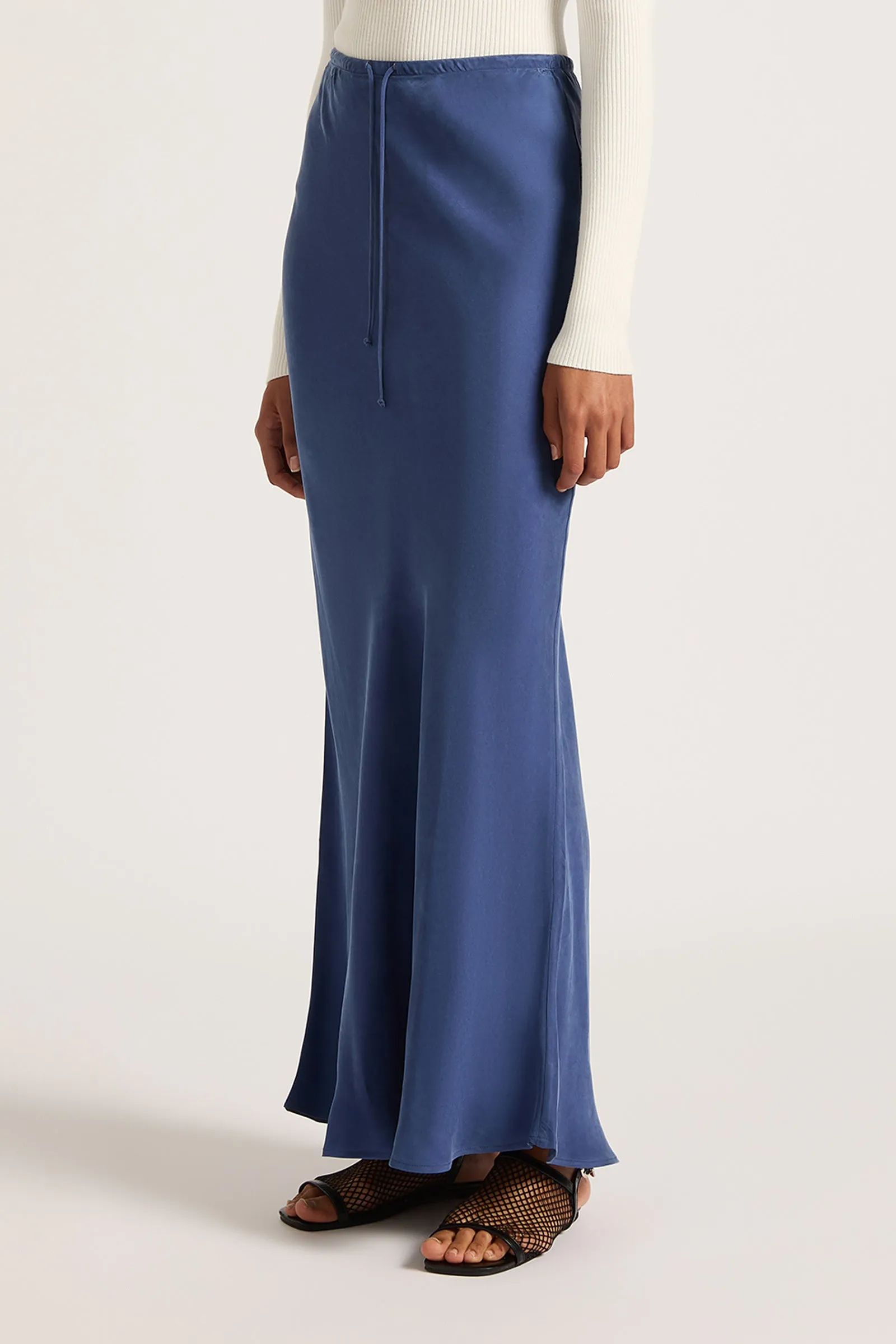 HAYZ CUPRO MAXI SKIRT sold by Nude Lucy product image thumbnail 4