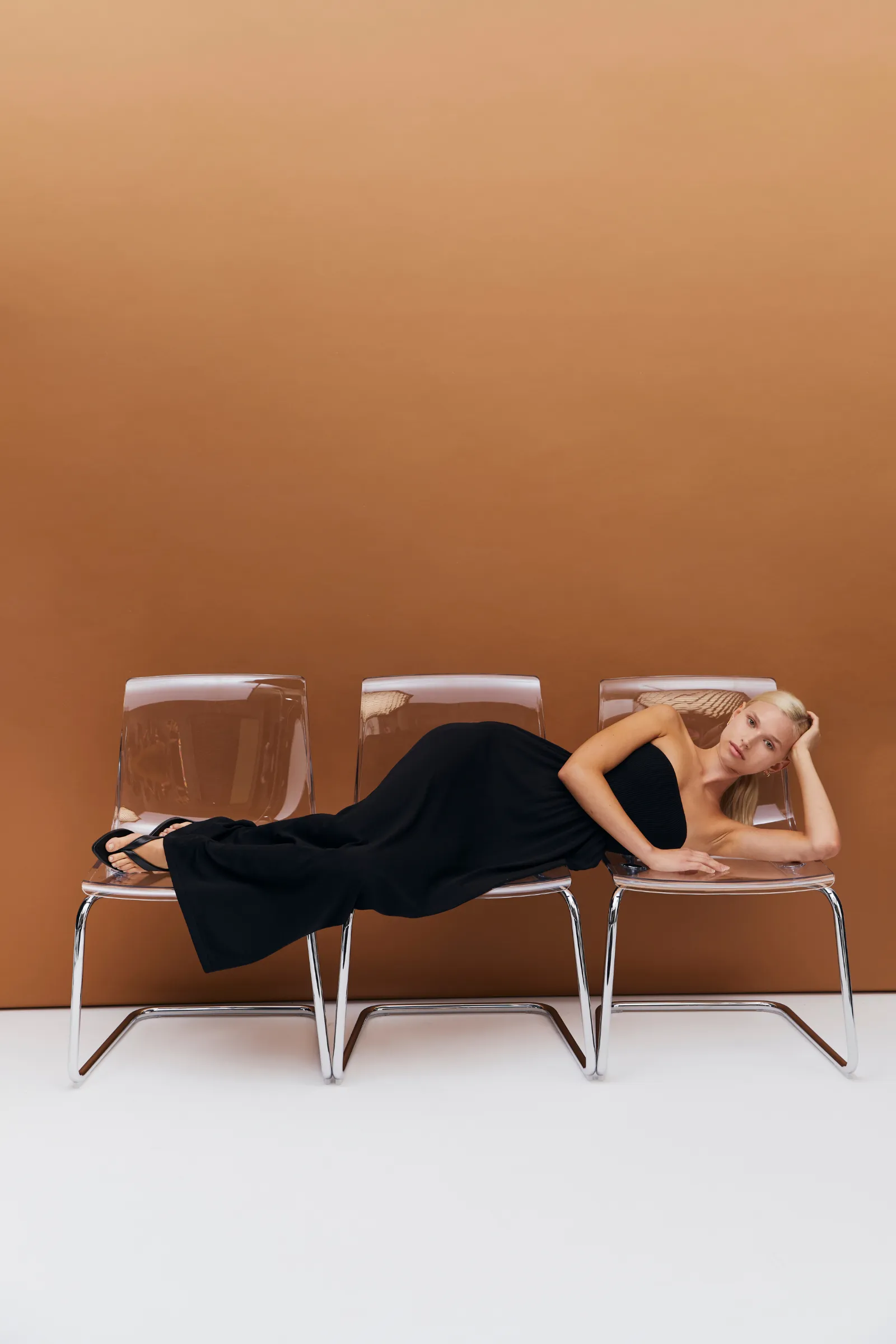 KOVA KNIT MAXI DRESS sold by Nude Lucy product image thumbnail 2