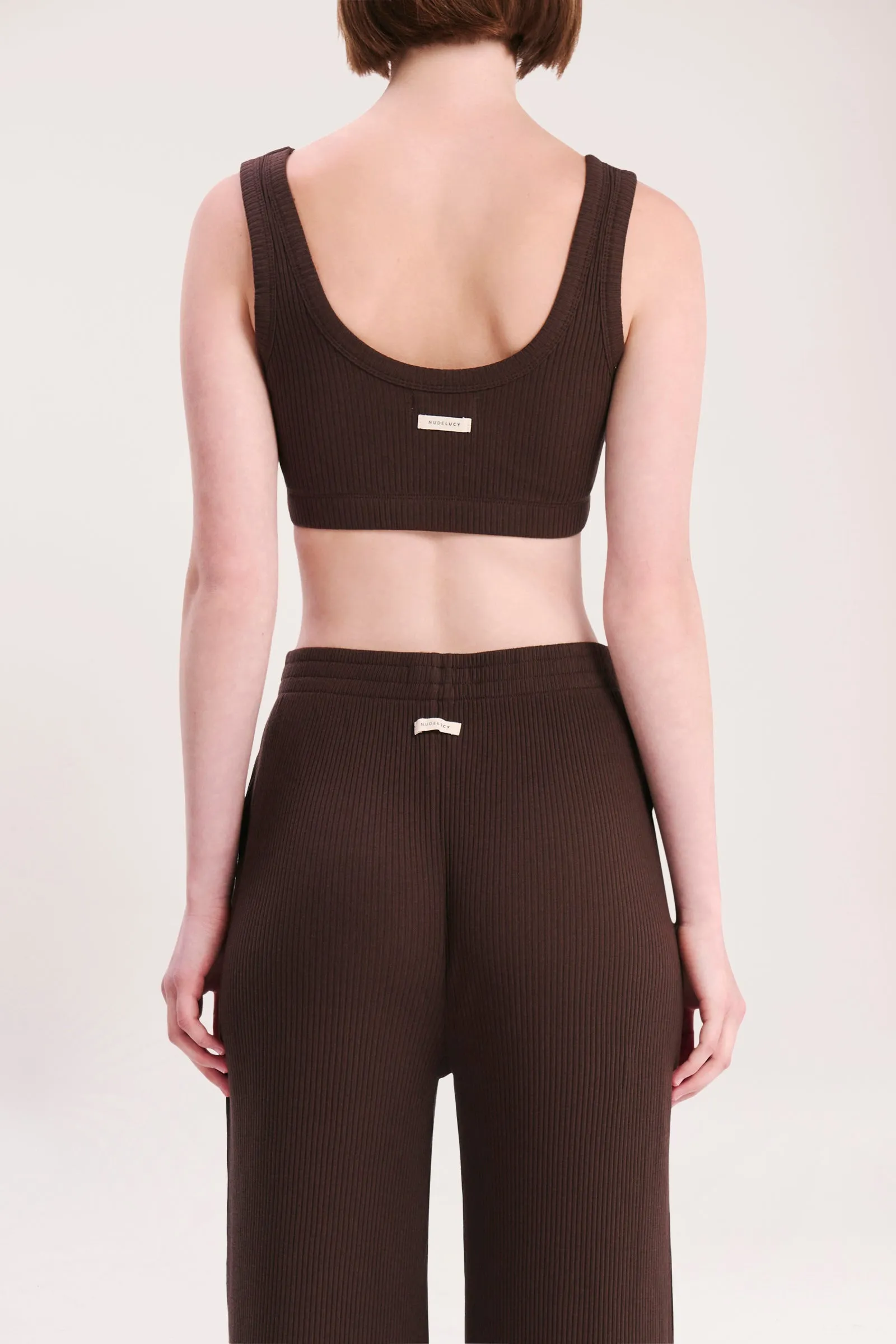 LOUNGE RIB CROP sold by Nude Lucy product image thumbnail 4