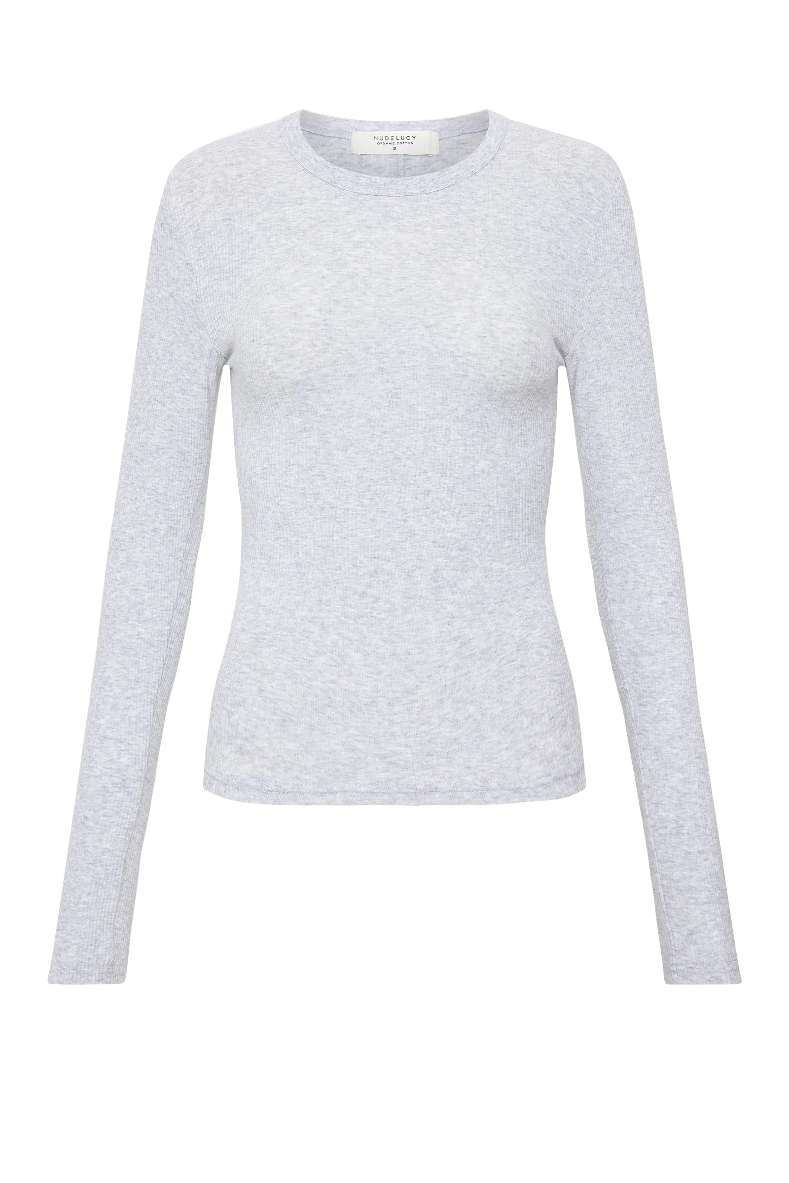 ORGANIC RIB LS TEE sold by Nude Lucy product image thumbnail 2