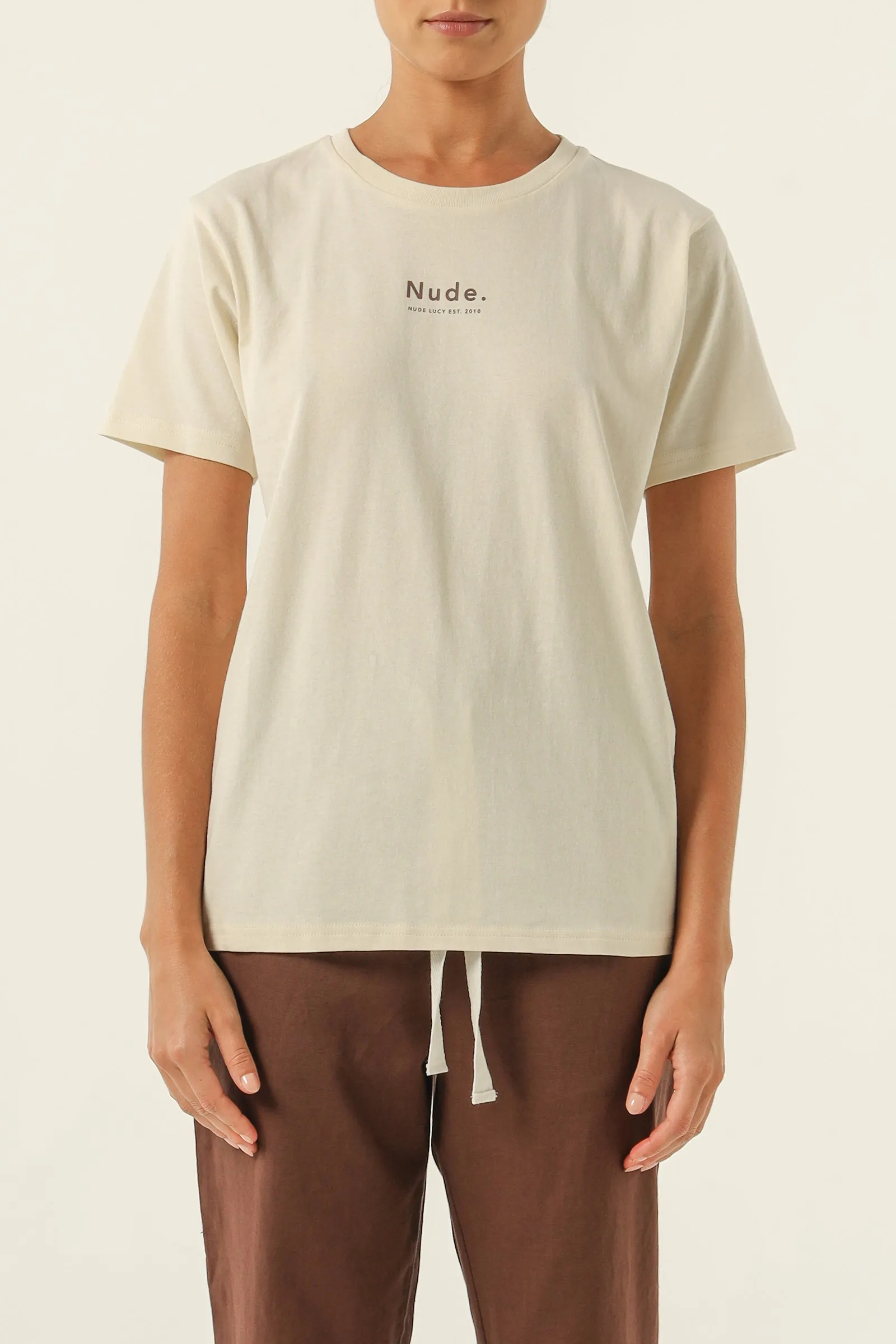 NUDE. ORGANIC HERITAGE TEE sold by Nude Lucy product image thumbnail 2