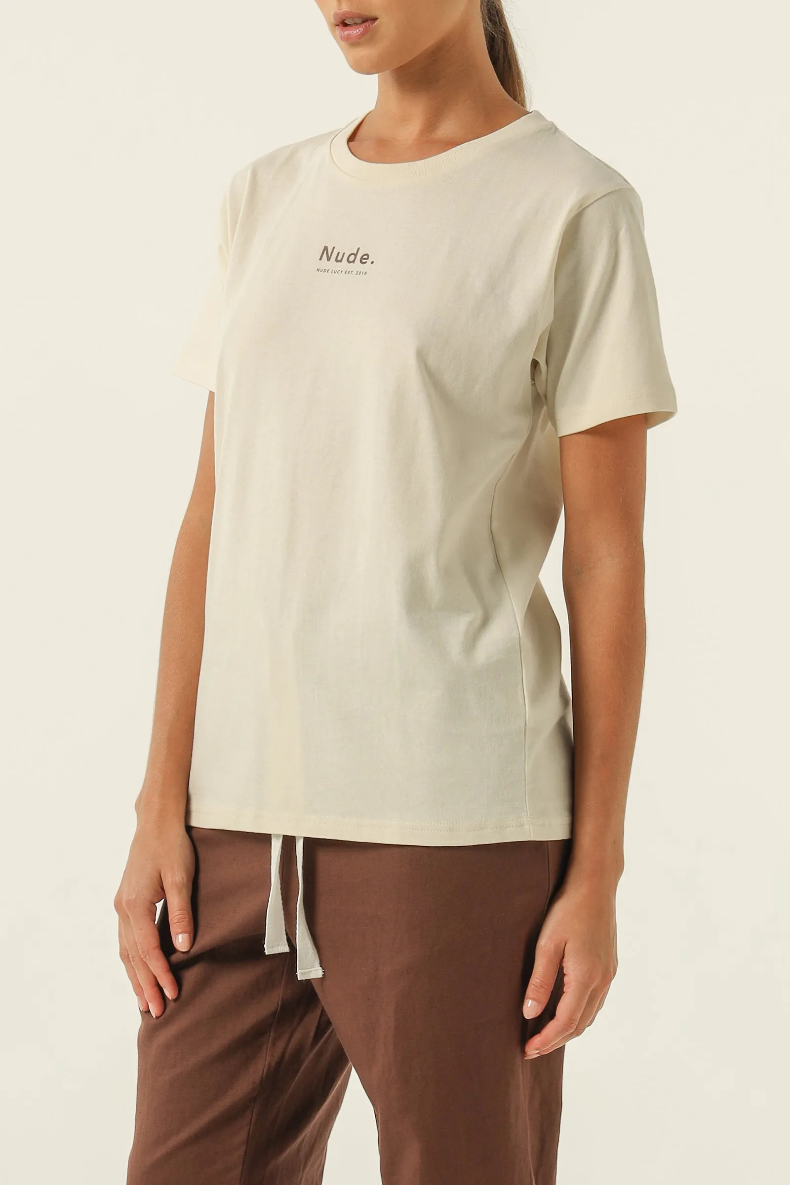 NUDE. ORGANIC HERITAGE TEE sold by Nude Lucy product image thumbnail 3