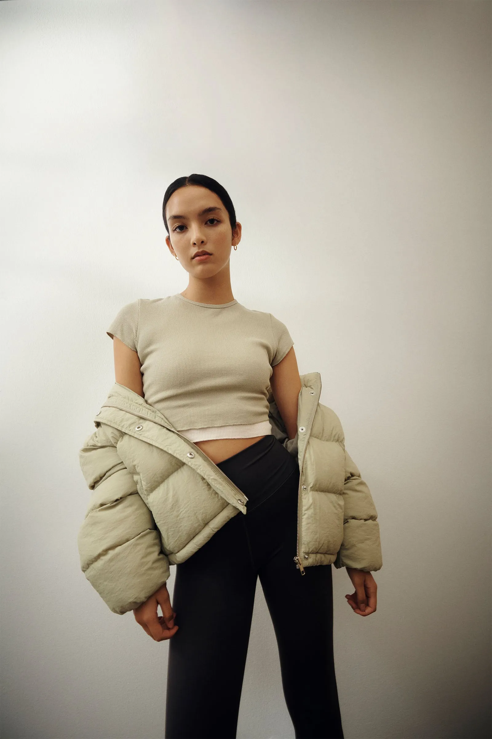 CAMERON WAFFLE TEE sold by Nude Lucy product image thumbnail 2