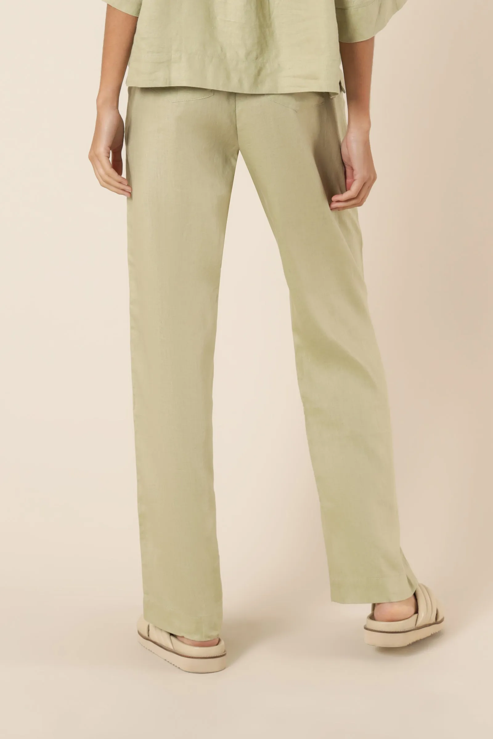 NUDE LINEN LOUNGE PANT sold by Nude Lucy product image thumbnail 4