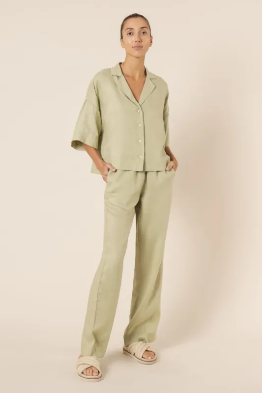 NUDE LINEN LOUNGE PANT sold by Nude Lucy