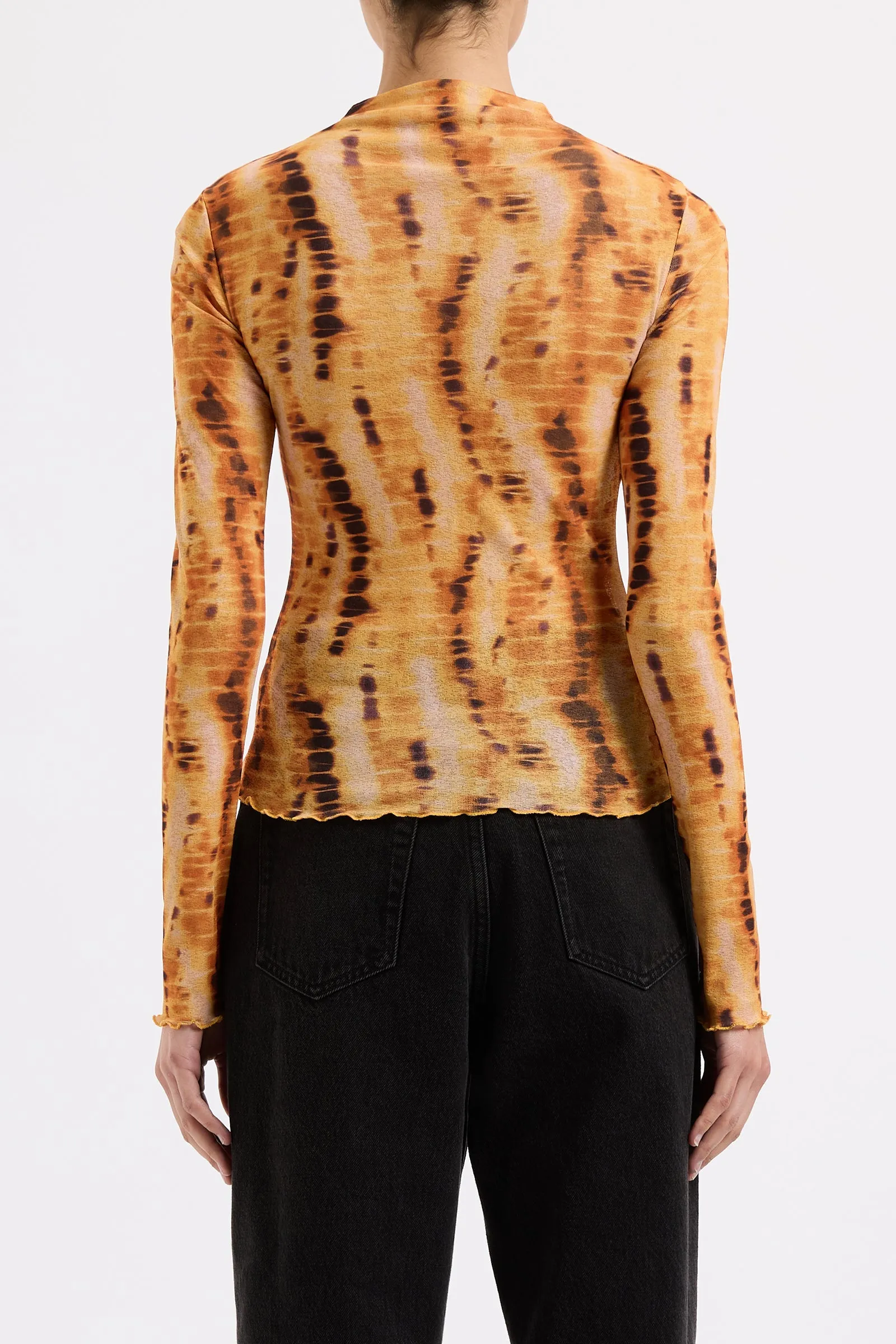 SOLIS MESH LS TOP sold by Nude Lucy product image thumbnail 5