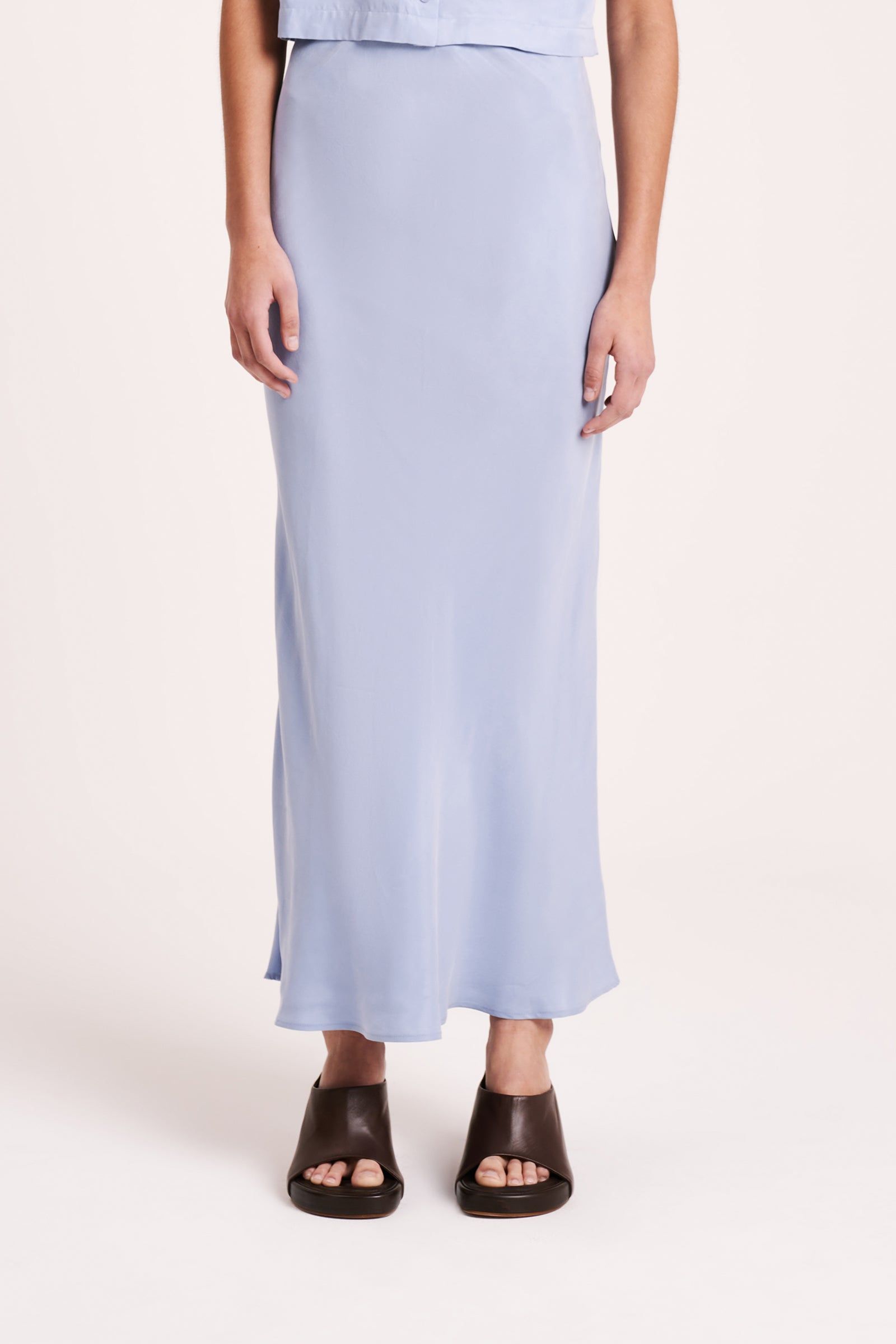 INES CUPRO SKIRT sold by Nude Lucy product image thumbnail 2