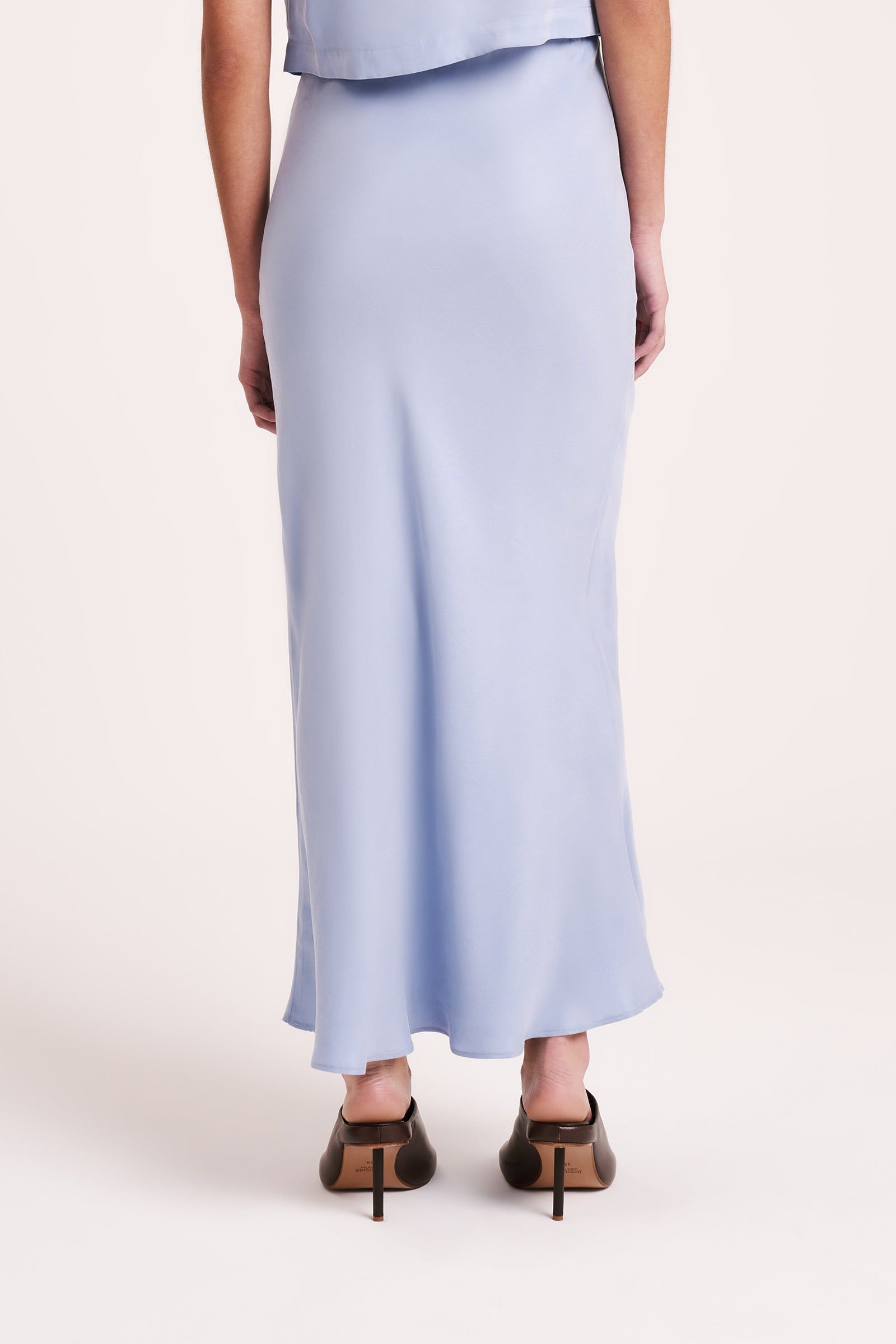 INES CUPRO SKIRT sold by Nude Lucy product image thumbnail 4