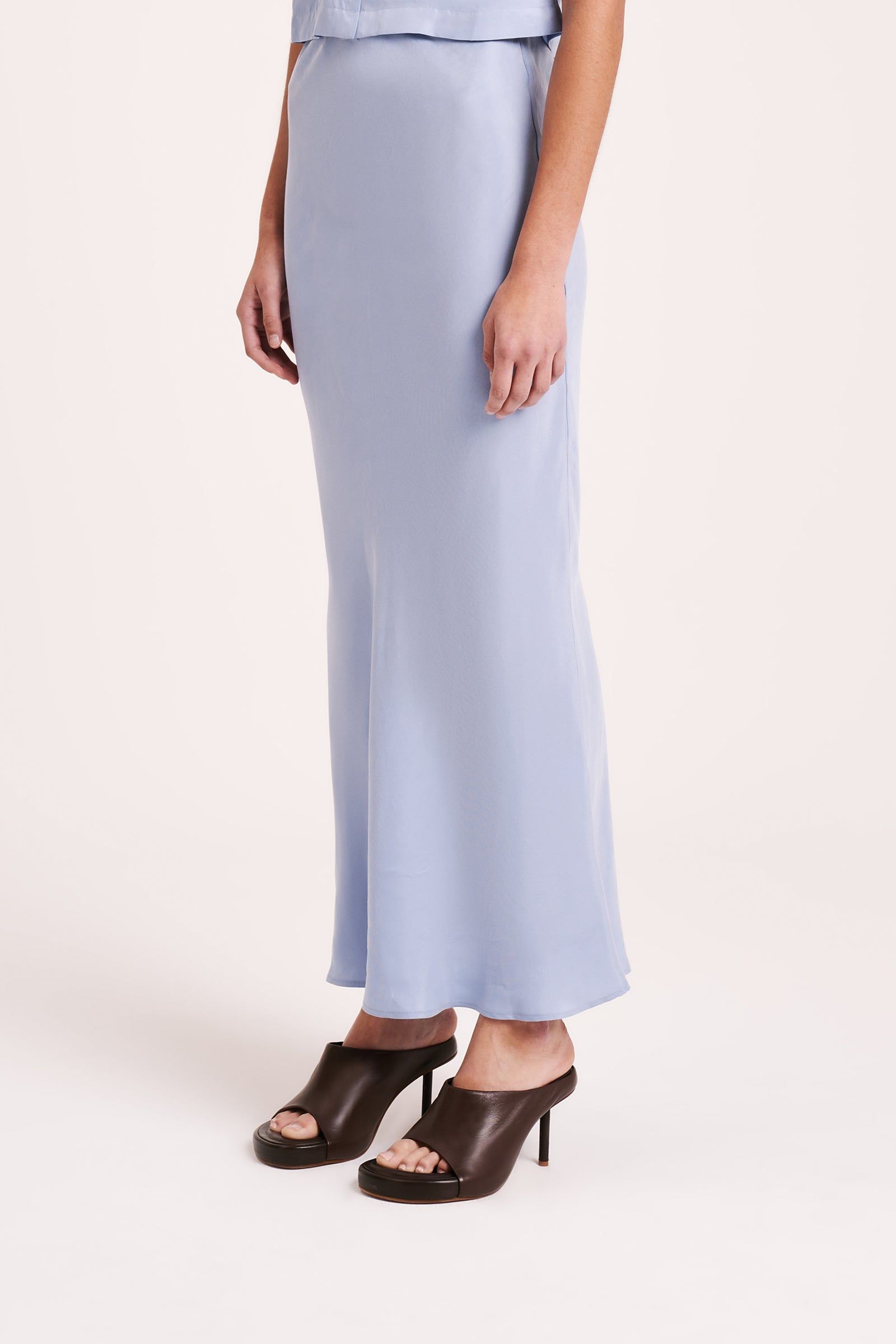 INES CUPRO SKIRT sold by Nude Lucy product image thumbnail 3
