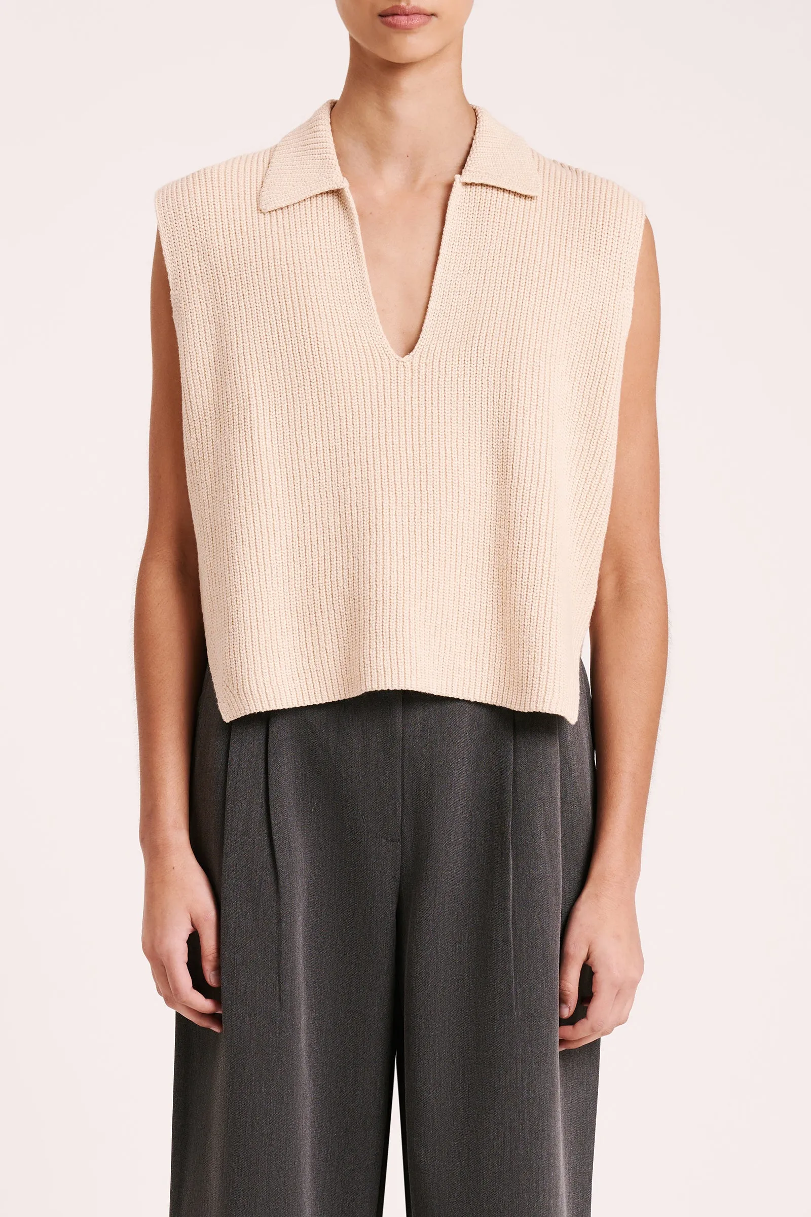 ENES KNIT VEST sold by Nude Lucy product image thumbnail 2