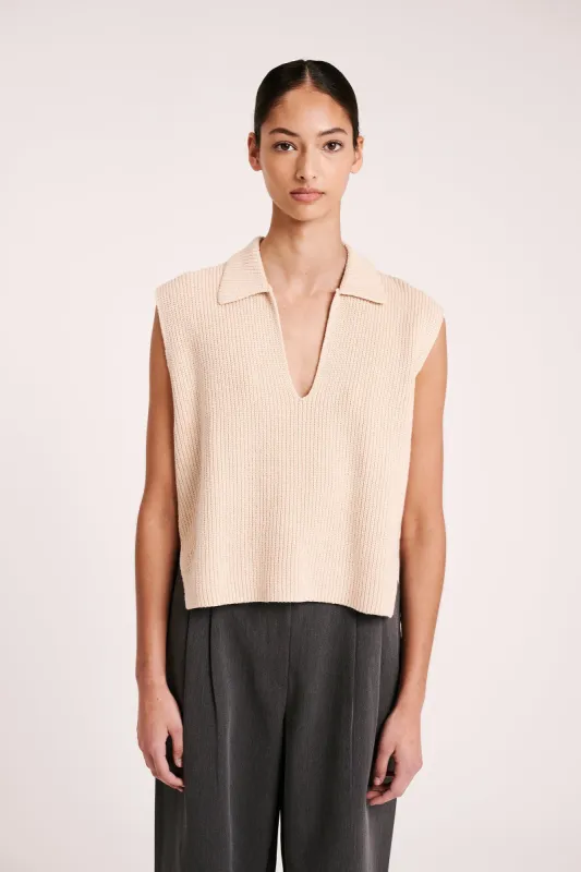 ENES KNIT VEST sold by Nude Lucy