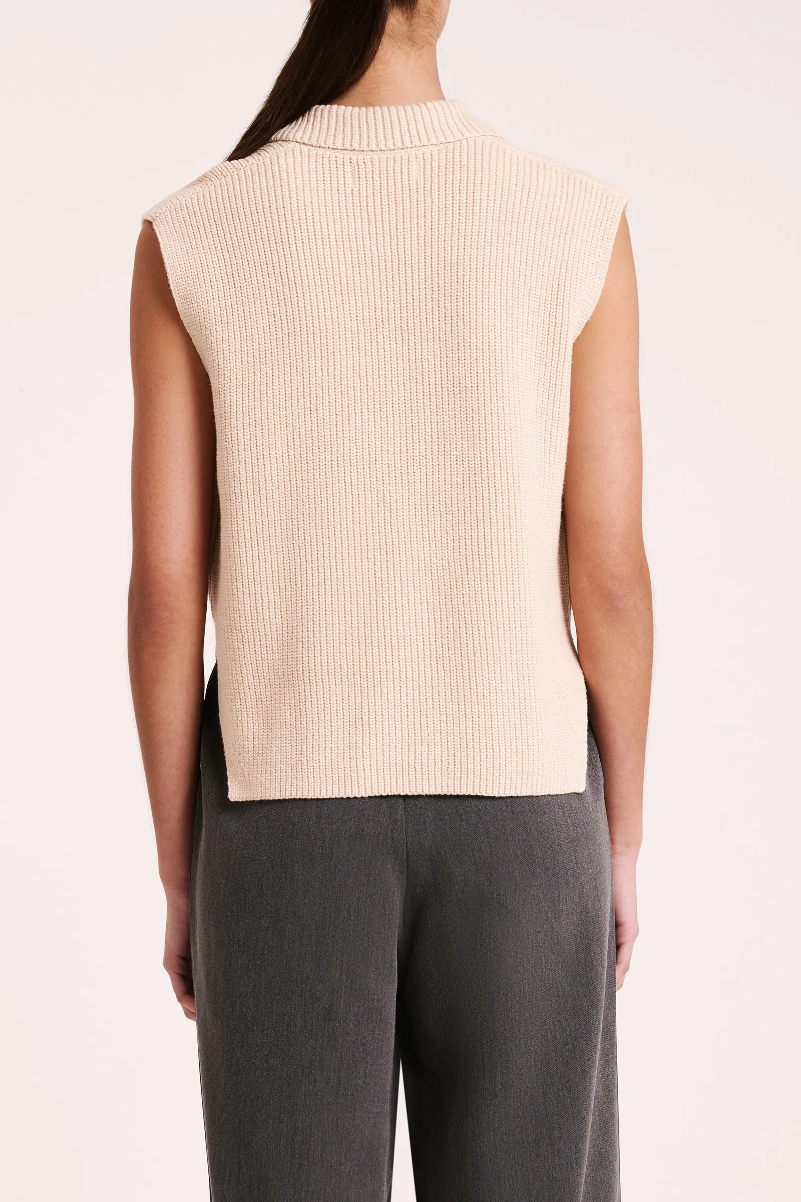 ENES KNIT VEST sold by Nude Lucy product image thumbnail 4