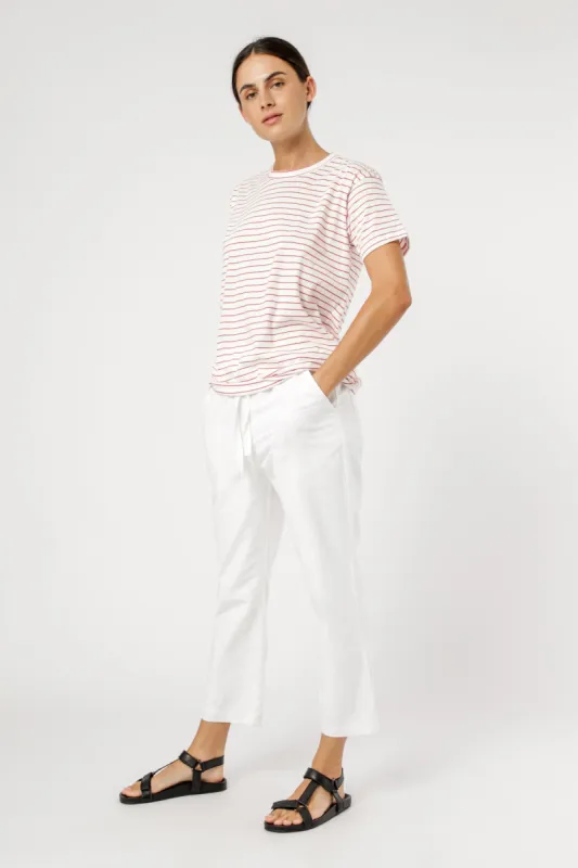 CHLOE STRIPE TEE sold by Nude Lucy