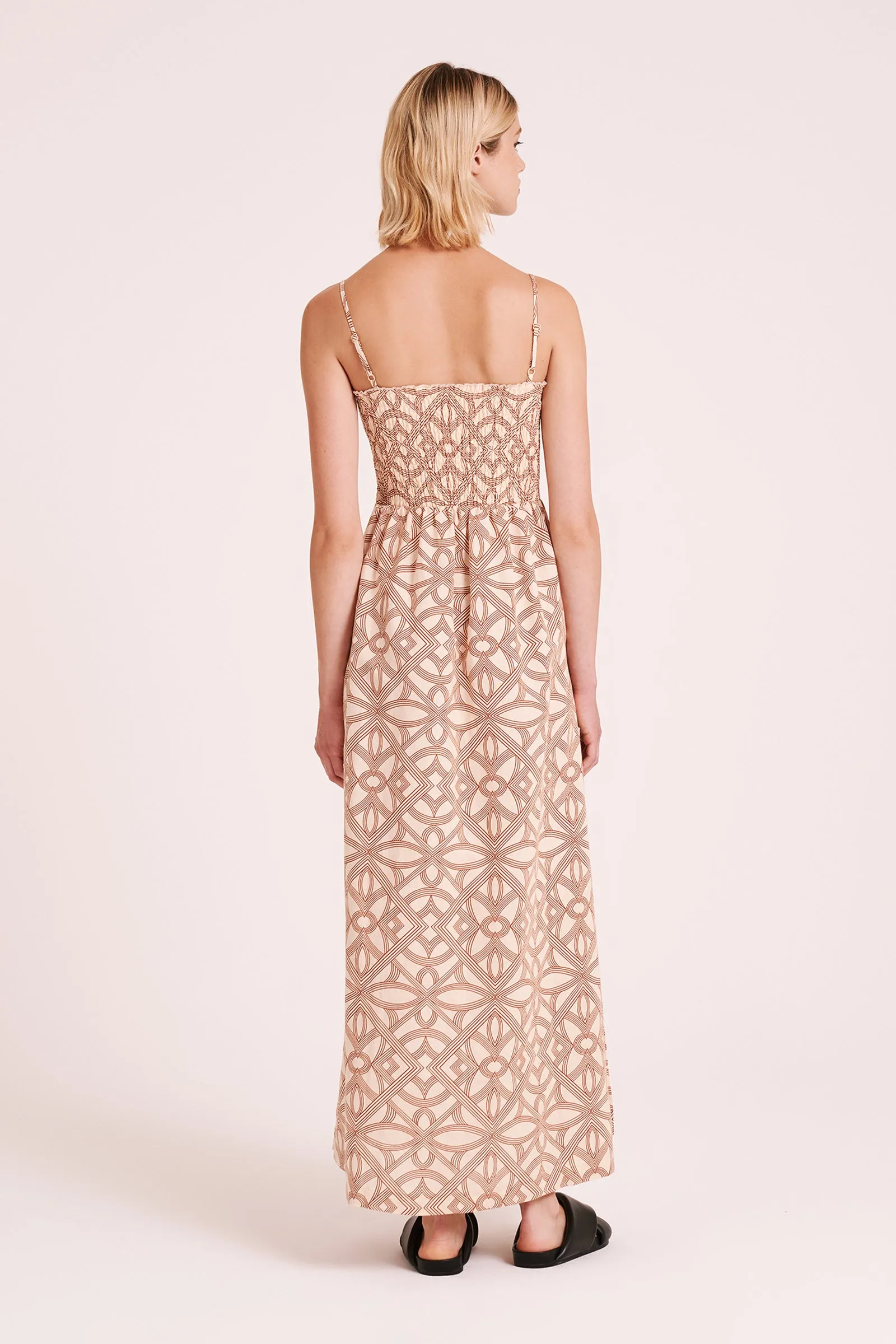 SHANI LINEN MAXI DRESS sold by Nude Lucy product image thumbnail 3