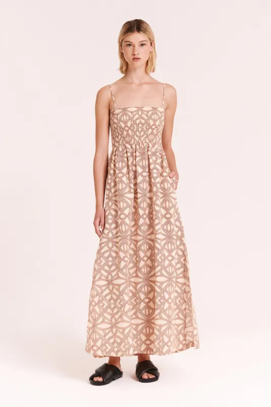 SHANI LINEN MAXI DRESS sold by Nude Lucy