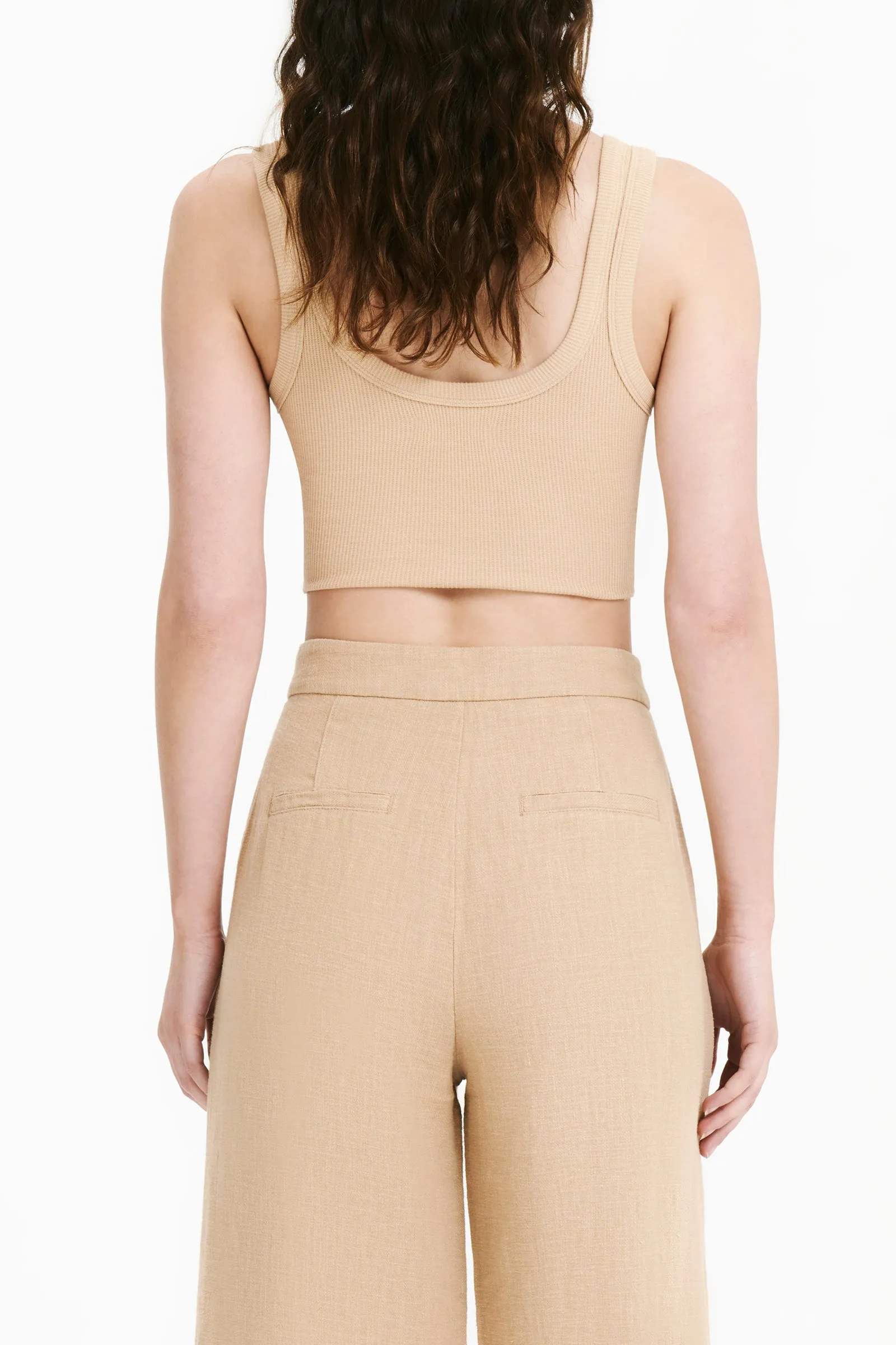 HAYES WAFFLE TANK sold by Nude Lucy product image thumbnail 5