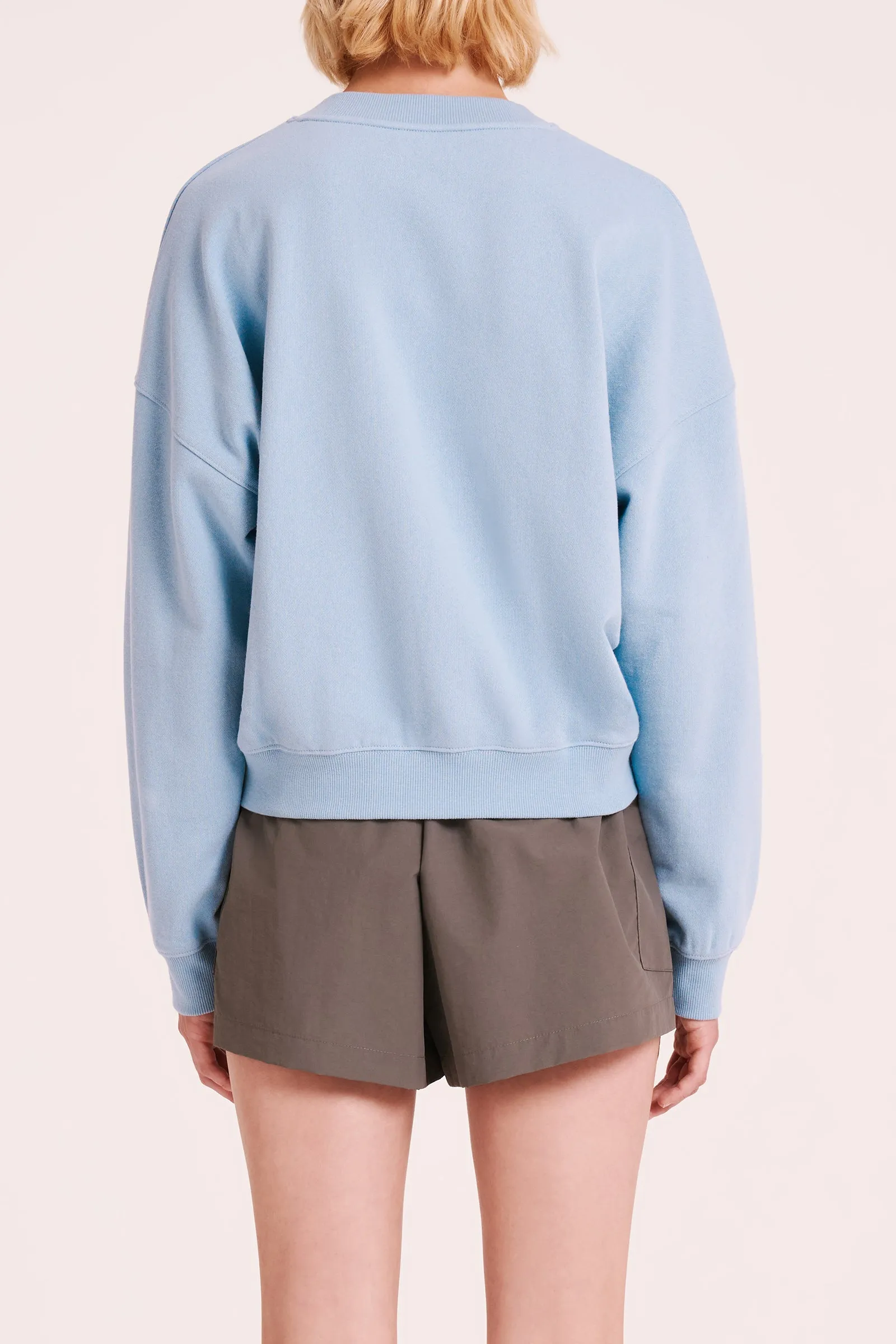 PEYTON EMBLEM SWEAT sold by Nude Lucy product image thumbnail 4