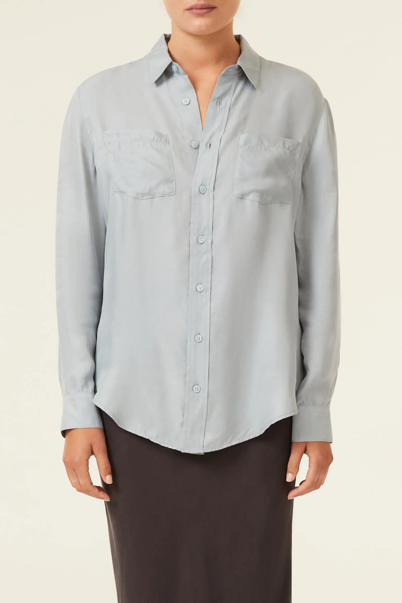 HARLOW CUPRO SHIRT sold by Nude Lucy product image thumbnail 2