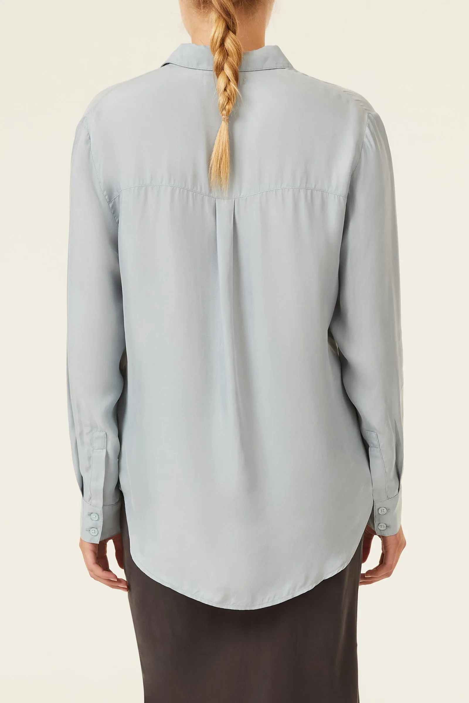 HARLOW CUPRO SHIRT sold by Nude Lucy product image thumbnail 4