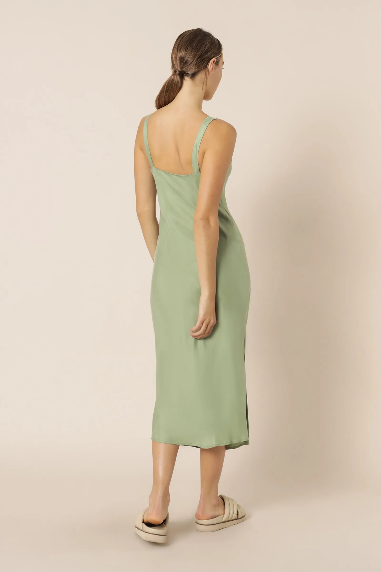 ESME CUPRO SLIP DRESS sold by Nude Lucy product image thumbnail 3