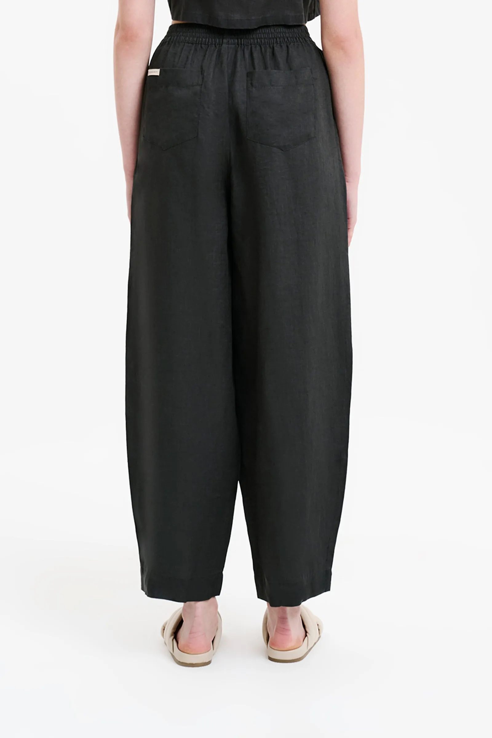 LOUNGE HERITAGE LINEN PANT sold by Nude Lucy product image thumbnail 4
