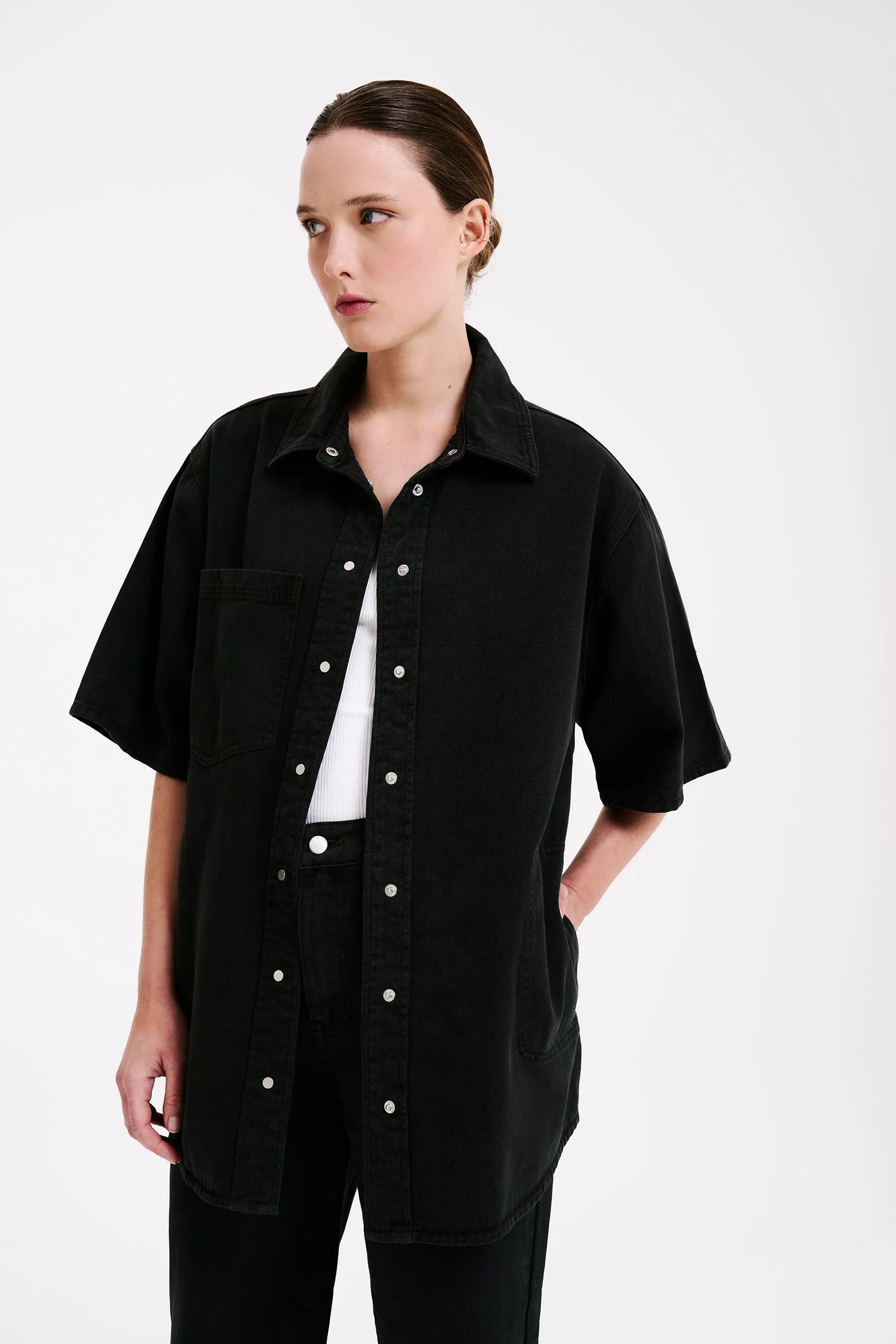 BLAISE OVERSIZED SHIRT sold by Nude Lucy product image thumbnail 5