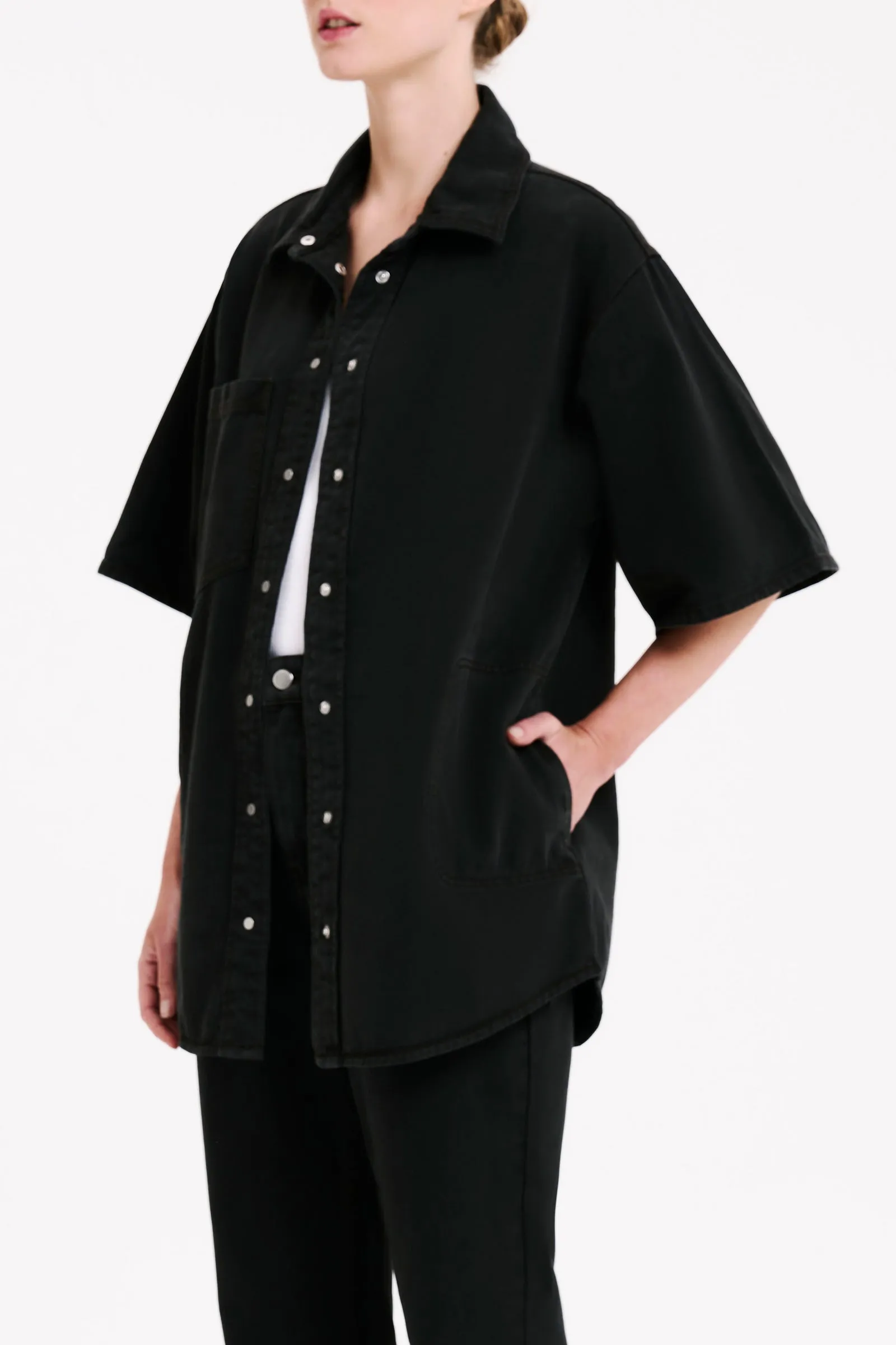 BLAISE OVERSIZED SHIRT sold by Nude Lucy product image thumbnail 3