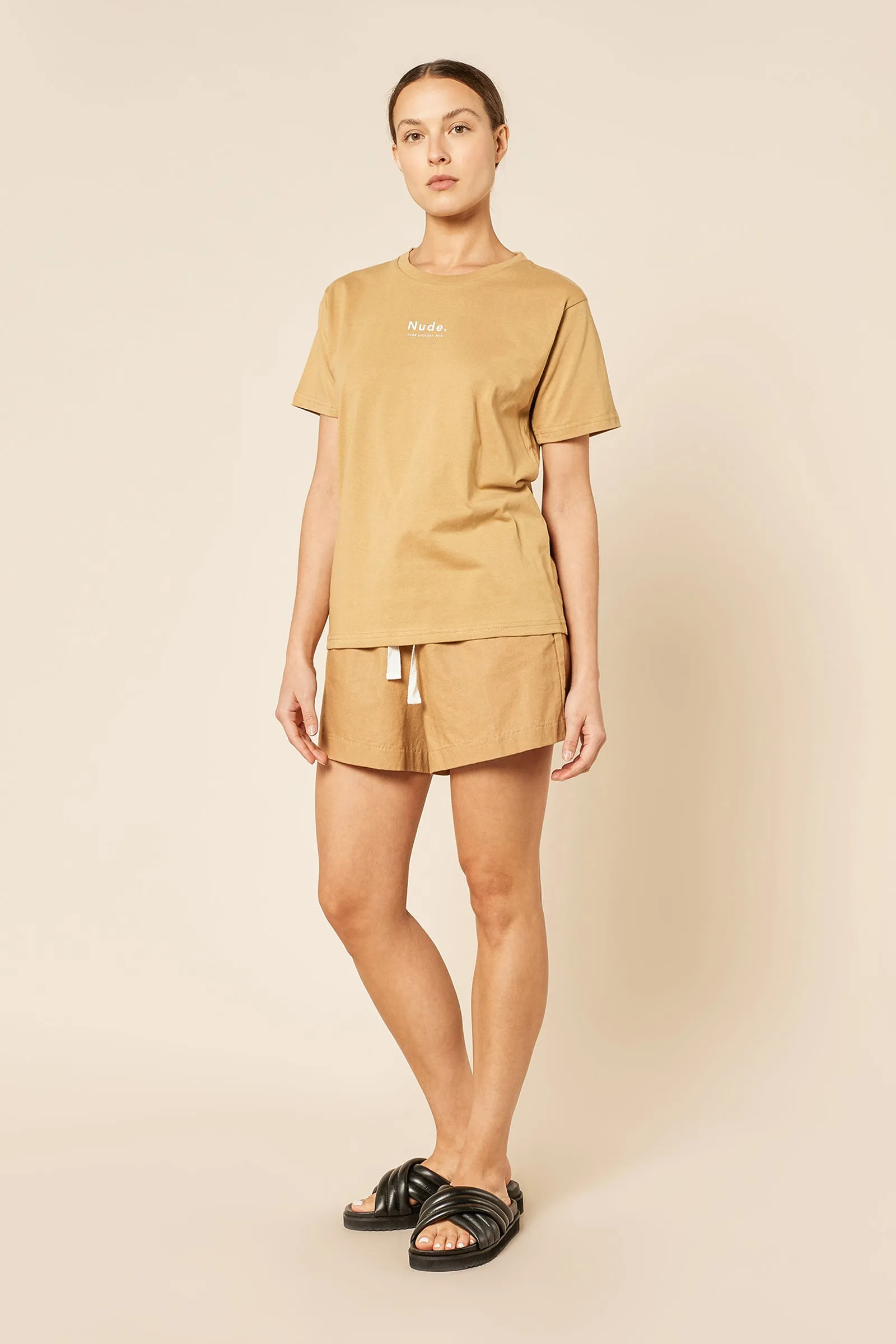 NUDE. ORGANIC HERITAGE TEE sold by Nude Lucy