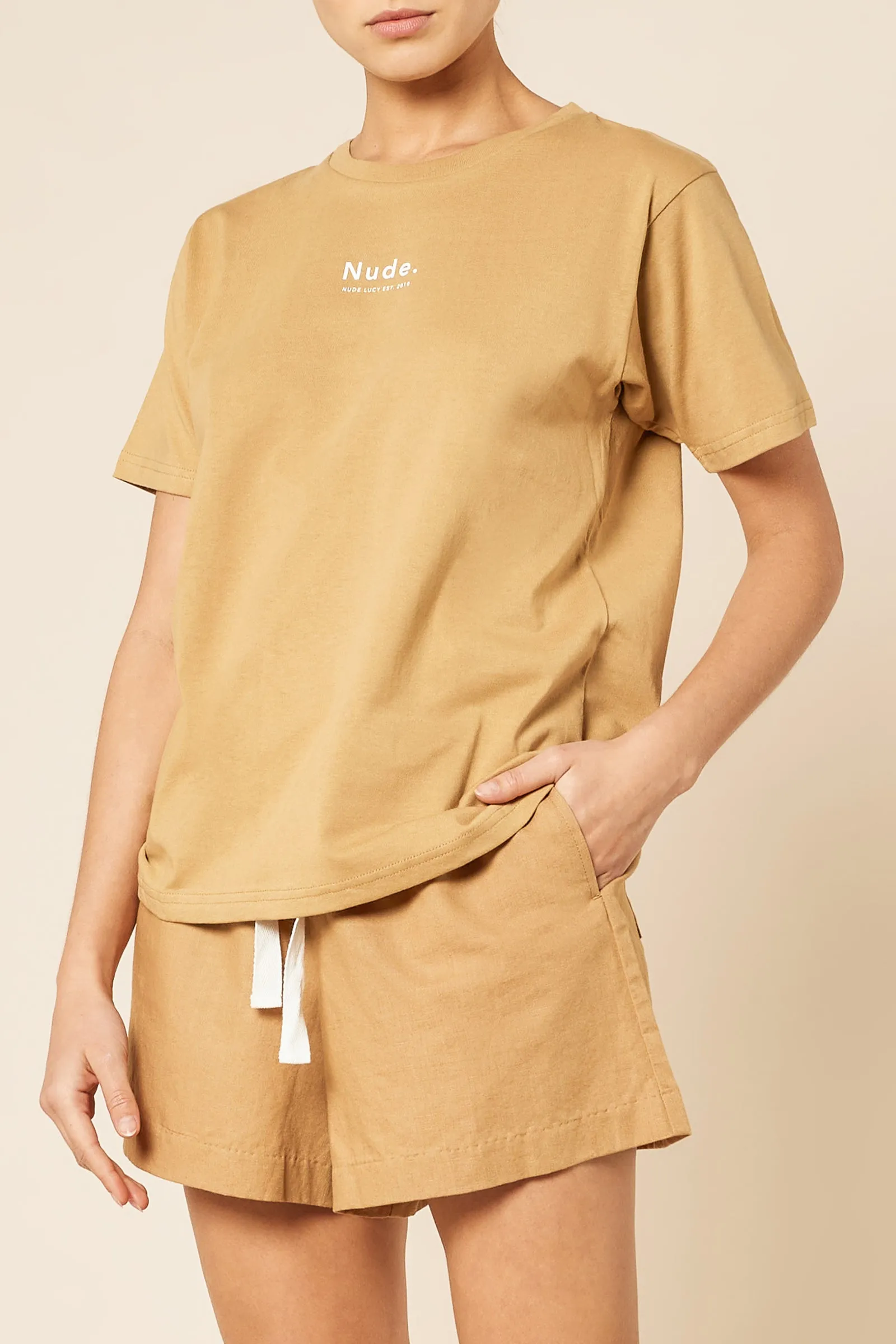 NUDE. ORGANIC HERITAGE TEE sold by Nude Lucy product image thumbnail 3