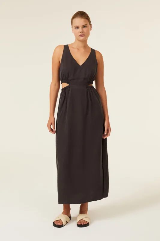 HARLOW CUPRO MAXI DRESS sold by Nude Lucy