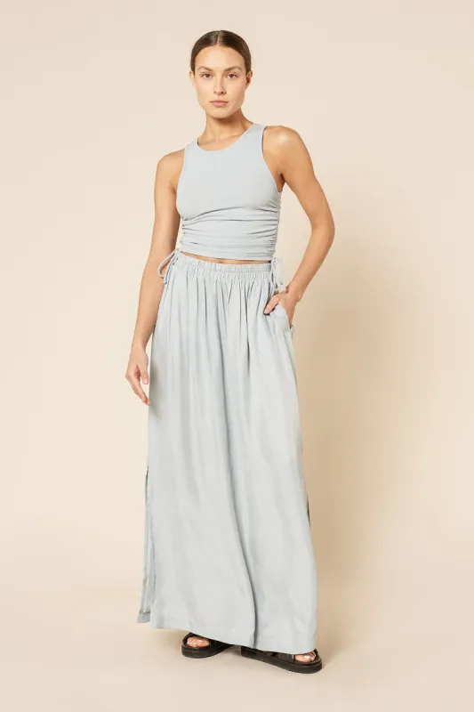 GIA CUPRO MAXI SKIRT sold by Nude Lucy