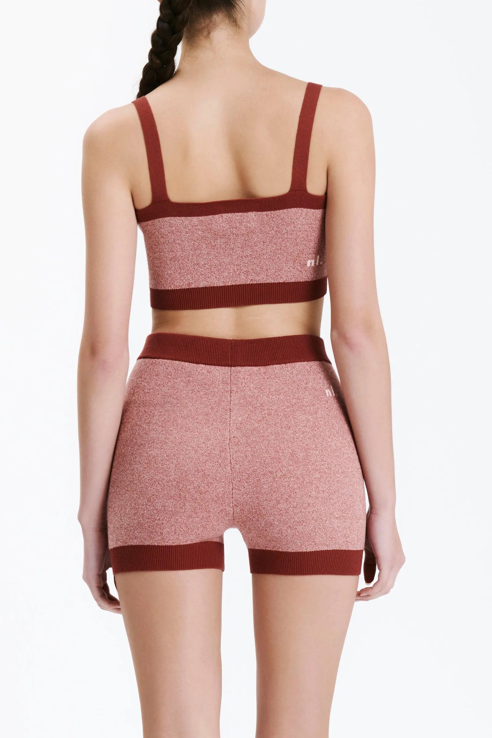 NUDE ACTIVE KNIT CROP sold by Nude Lucy product image thumbnail 4