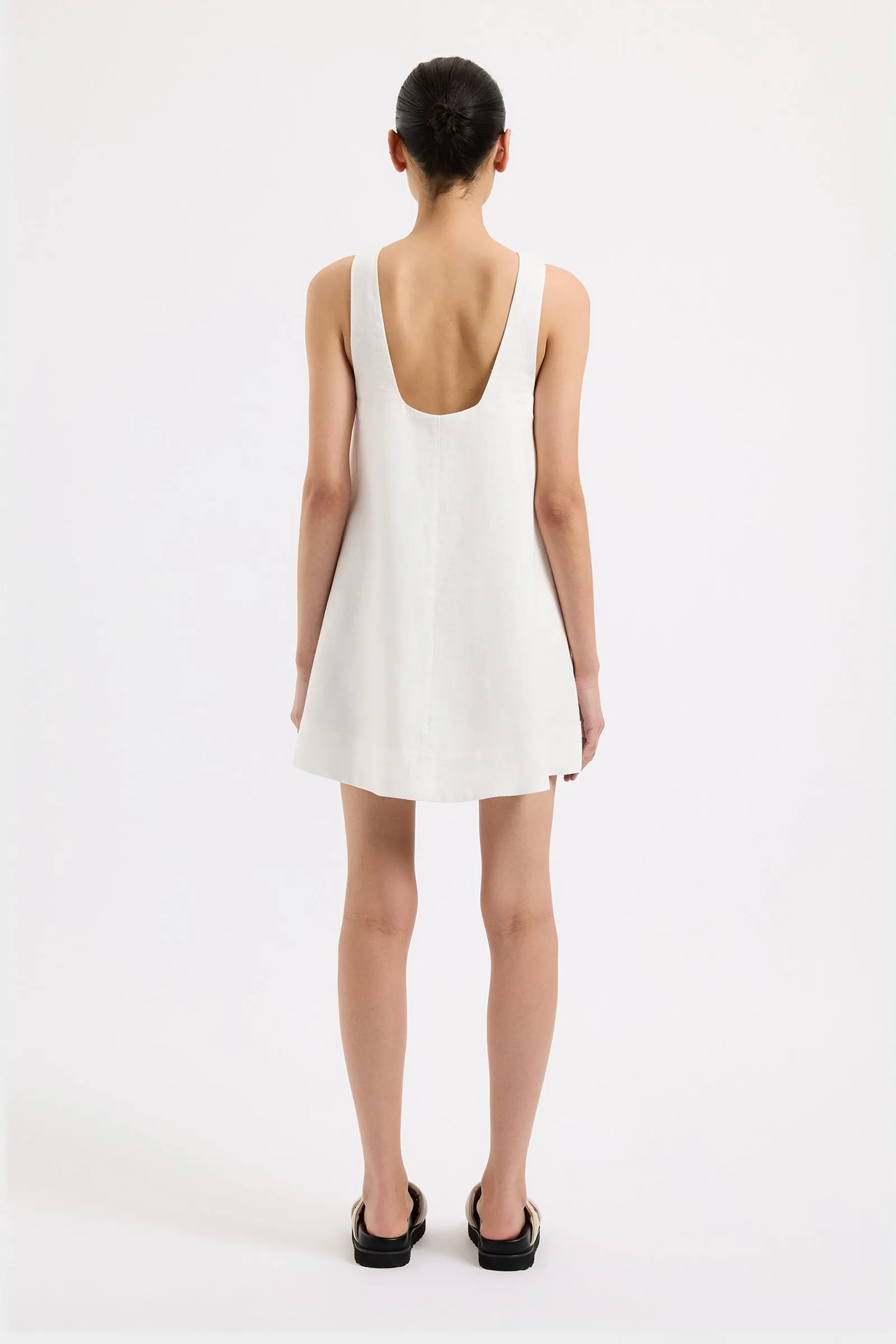 NEMI LINEN DRESS sold by Nude Lucy product image thumbnail 3