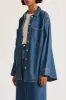 ORGANIC DENIM OVERSHIRT sold by Nude Lucy
