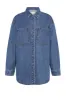 ORGANIC DENIM OVERSHIRT sold by Nude Lucy