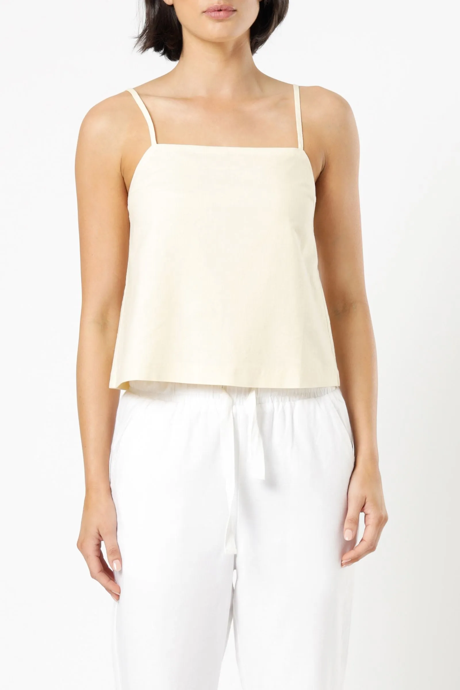 MILES LINEN CAMI sold by Nude Lucy product image thumbnail 2