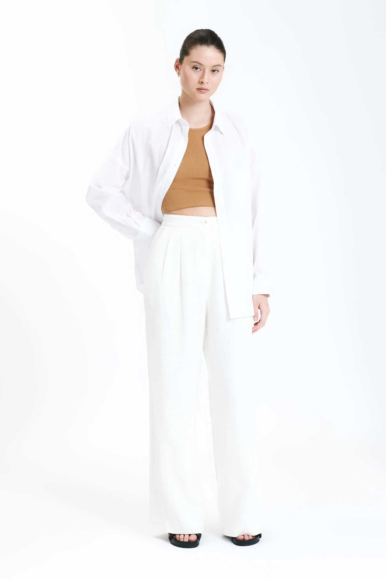 ANNIE WAFFLE TANK sold by Nude Lucy product image thumbnail 5