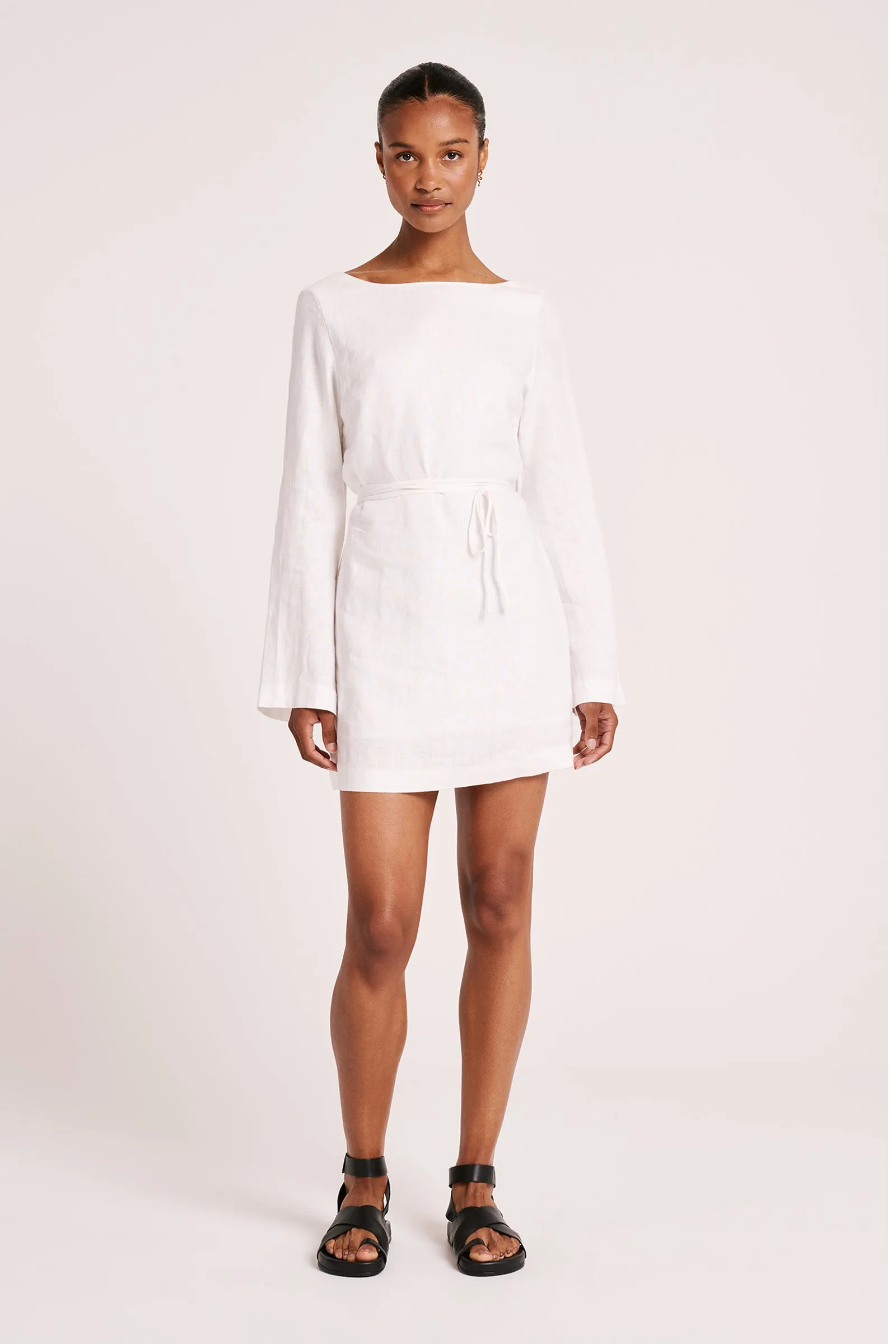 MINA LINEN DRESS sold by Nude Lucy