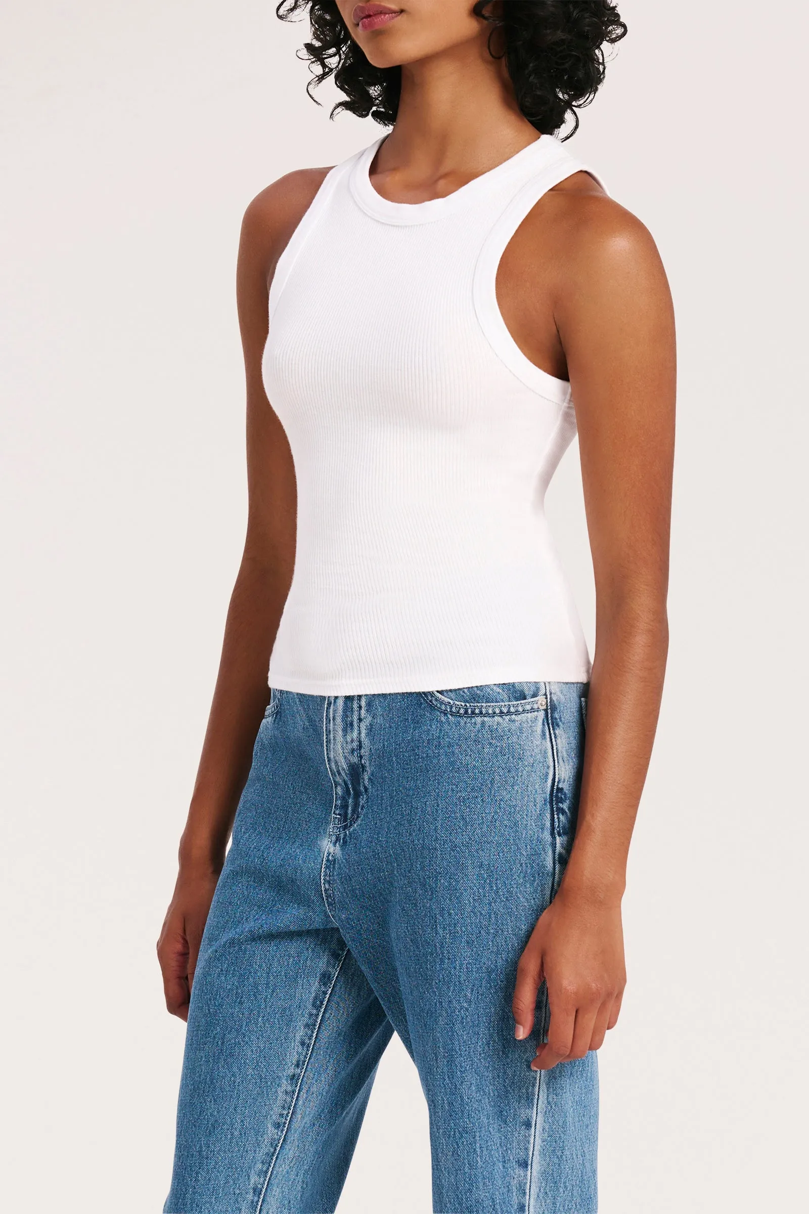 ORGANIC RIB TANK sold by Nude Lucy product image thumbnail 5